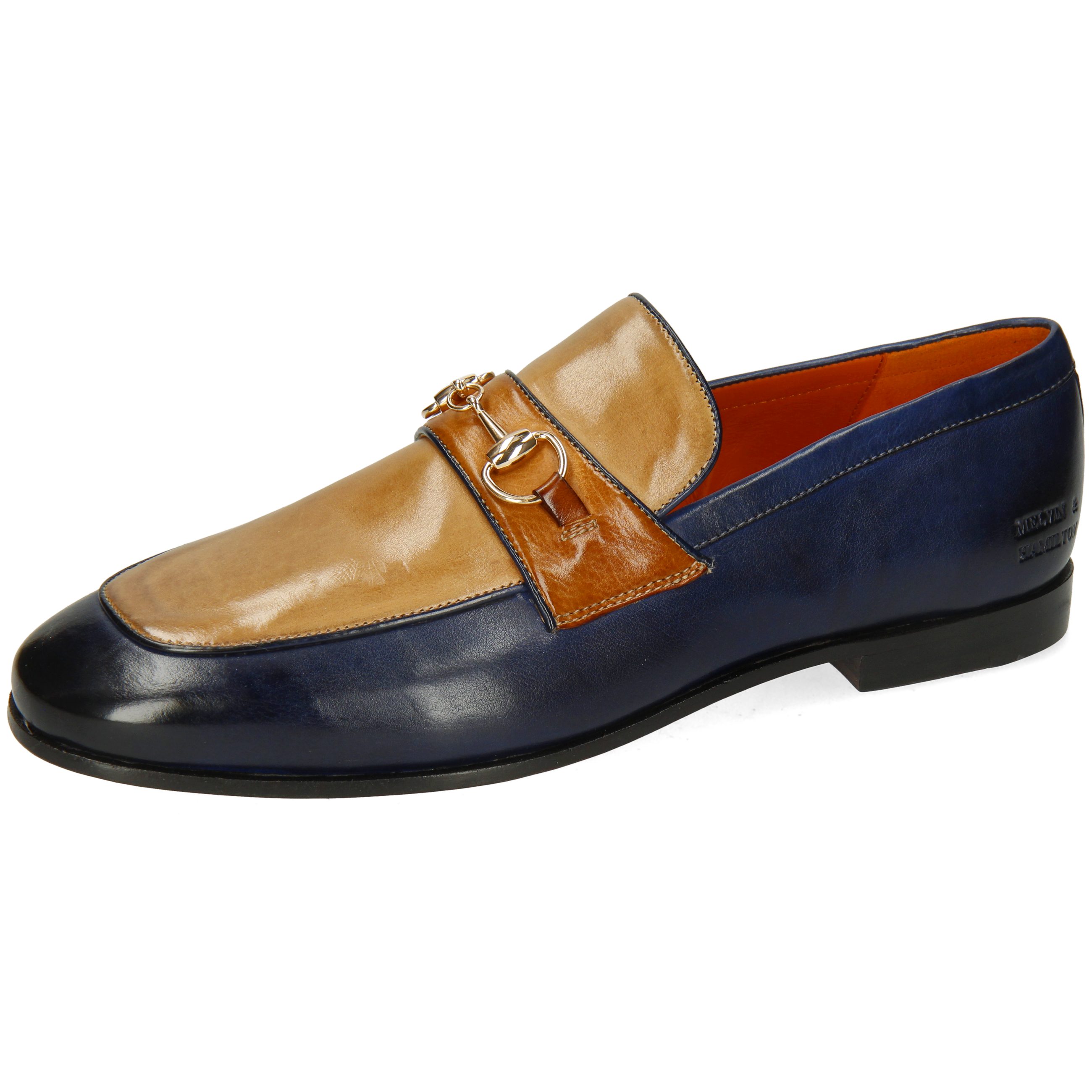 Loafer Uomo Clive 1 Di Melvin & Hamilton - In Pelle Con Suola In Cuoio, Fatto A Mano - Foto 9